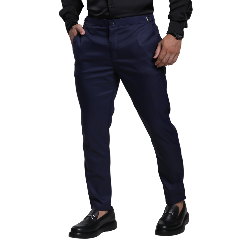 Calça Alfaiataria Masculina Regulagem na Lateral - RCForman