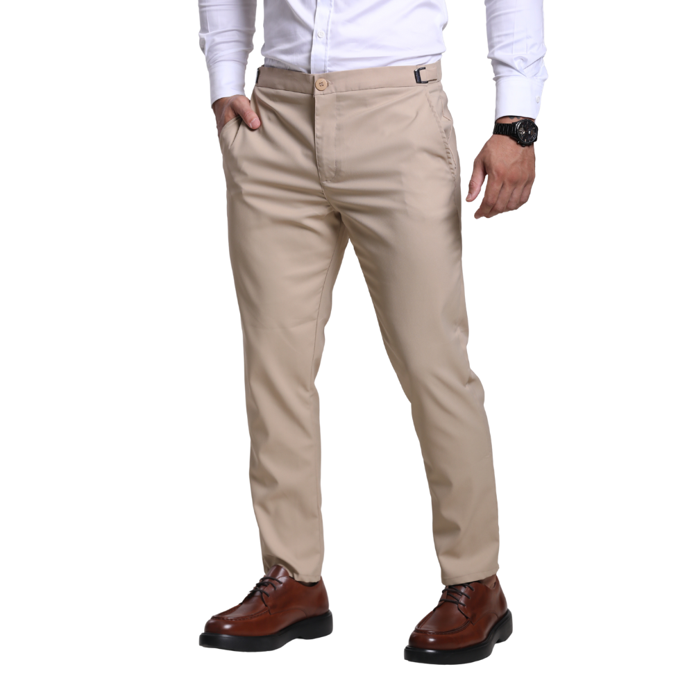 Calça Alfaiataria Masculina Regulagem na Lateral - RCForman