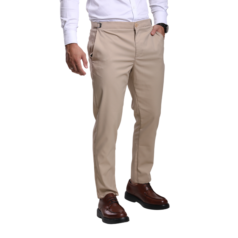 Calça Alfaiataria Masculina Regulagem na Lateral - RCForman