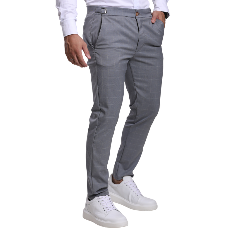 Calça Alfaiataria Masculina Regulagem na Lateral - RCForman