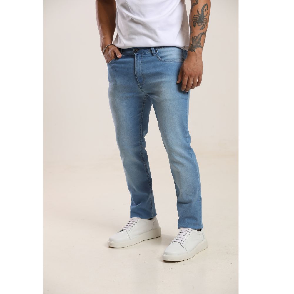 Calça Jeans Masculina Skinny Claro - Conforto e Estilo