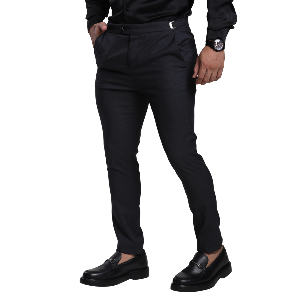 Calça Alfaiataria Masculina Regulagem na Lateral - RCForman