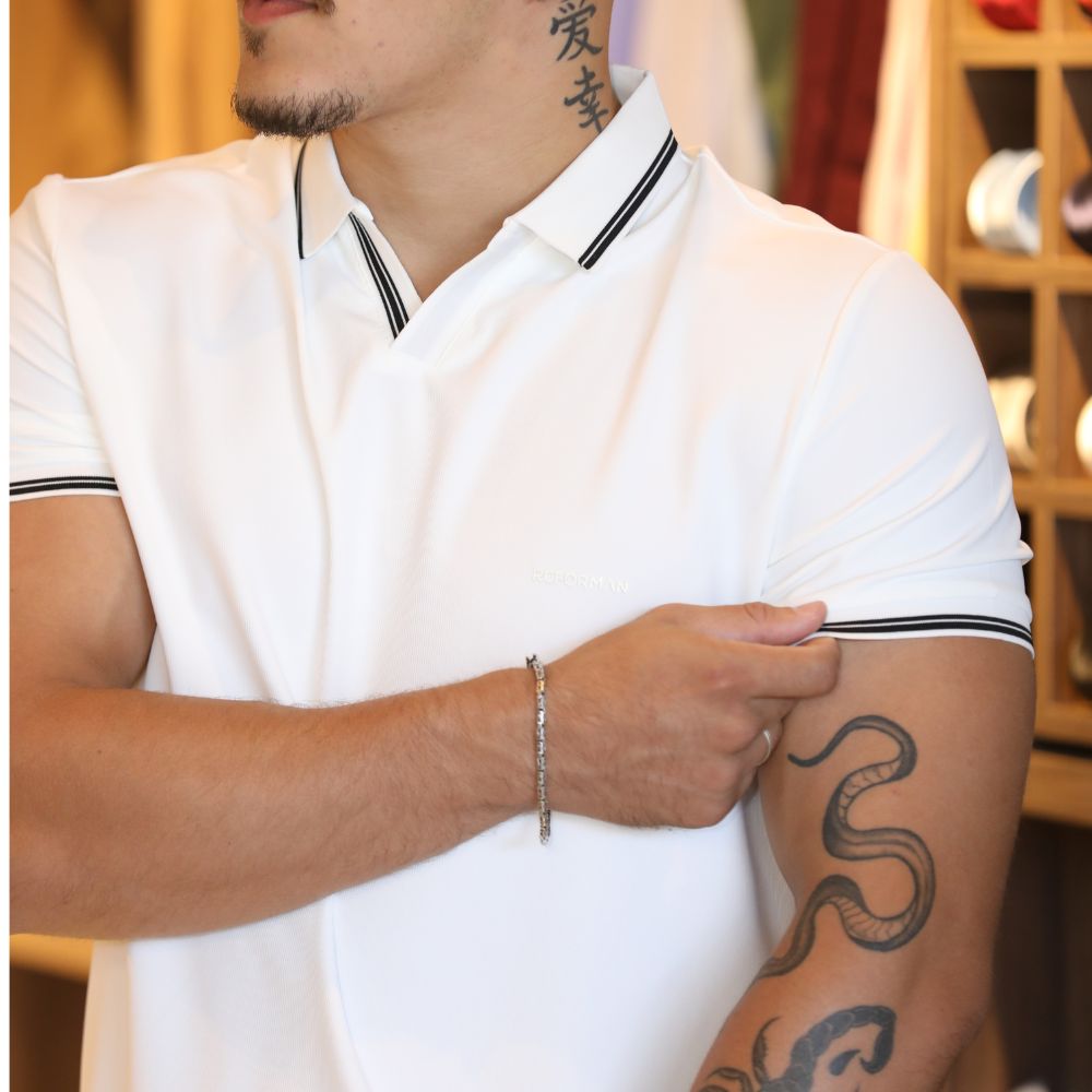 Camiseta Polo Masculina – Estilo Casual e Elegante | Várias Cores