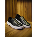 Slip On RC Masculino Cinza – Conforto, Estilo Casual e Solado Branco