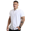 Camisa Social de Botão Masculina Tech RC Manga Curta