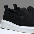 Slip On Masculino RC Preto – Conforto, Estilo Moderno e Solado Branco