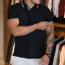 Camiseta Polo Masculina – Estilo Casual e Elegante | Várias Cores