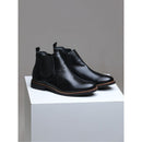 Bota Chelsea Masculina RC em Couro Marrom – Estilo Elegante e Conforto