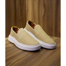 Slip On RC Masculino Cinza – Conforto, Estilo Casual e Solado Branco