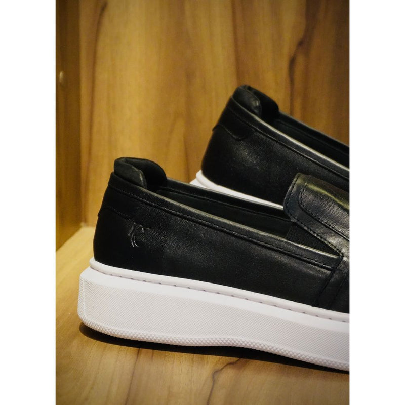 Tênis Slip On RC Masculino Cinza – Conforto, Estilo Casual e Solado Branco