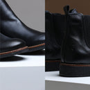 Bota Chelsea Masculina RC em Couro Marrom – Estilo Elegante e Conforto