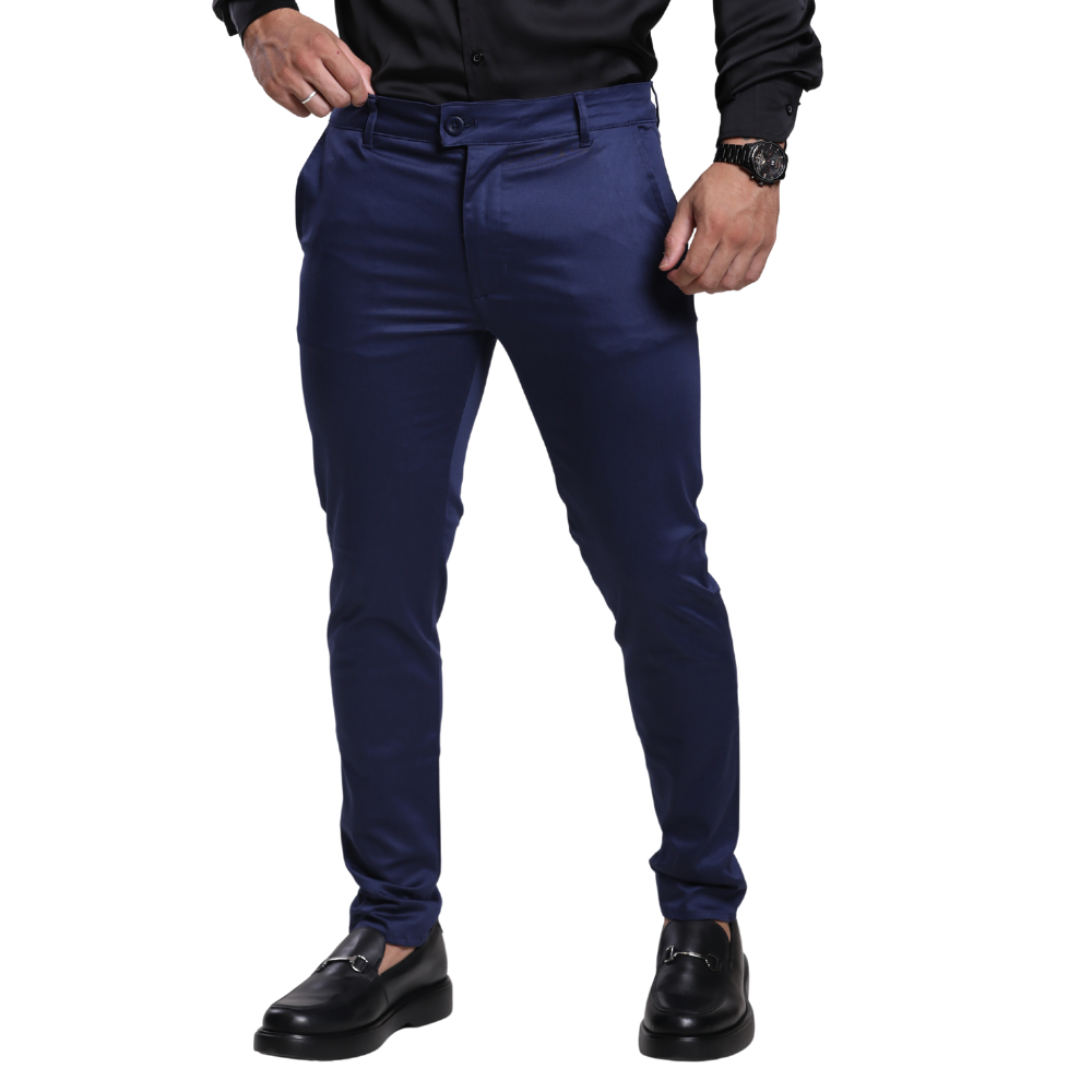 Calça Alfaiataria RC Masculina  Em Sarja - Elegância e Conforto | Moda Masculina