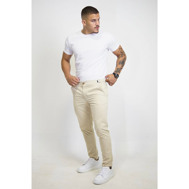 Calça Alfaiataria Masculina Regulagem na Lateral - RCForman