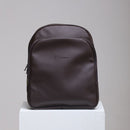 Mochila Masculina em Couro Sintético Preto - Elegante e Funcional