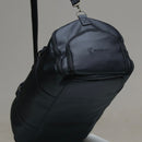 Mala de Viagem em Couro Sintético Marrom com Zíperes Metálicos - Resistente e Estilosa