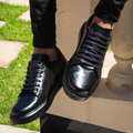 Sneaker Rc em Couro black