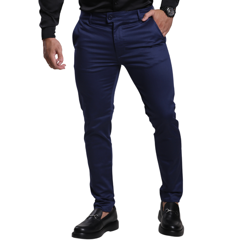 Calça Alfaiataria RC Masculina  Em Sarja - Elegância e Conforto | Moda Masculina