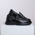 Loafer Masculino RC em Couro – Solado Chunky Confortável Preto ou Marrom