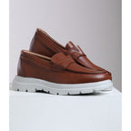 Loafer Masculino RC em Couro – Solado Chunky Confortável Preto ou Marrom