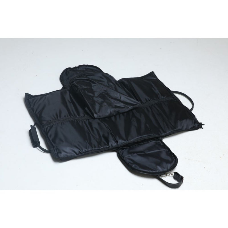 Mala de Viagem em Couro Sintético Marrom com Zíperes Metálicos - Resistente e Estilosa