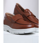 Loafer Masculino RC em Couro – Solado Chunky Confortável Preto ou Marrom