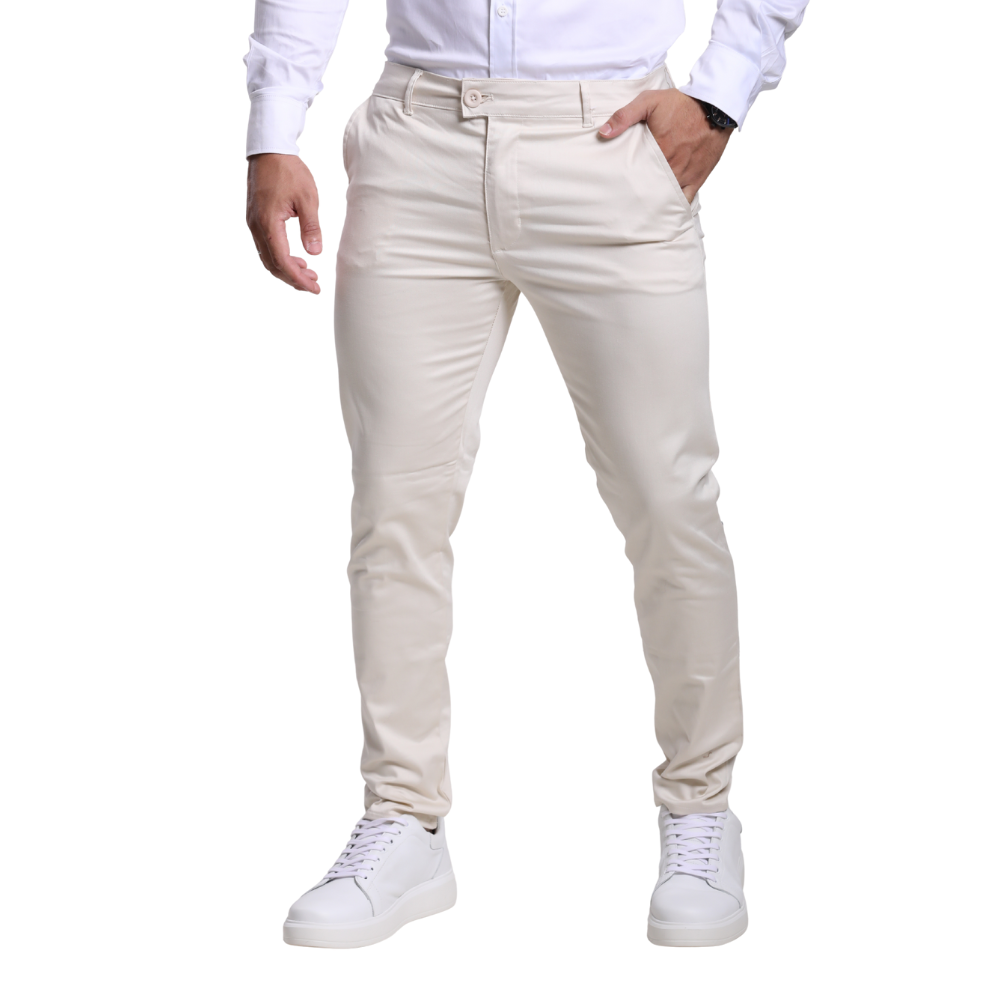 Calça Alfaiataria RC Masculina  Em Sarja - Elegância e Conforto | Moda Masculina