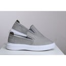 Slip On RC Masculino Cinza – Conforto, Estilo Casual e Solado Branco