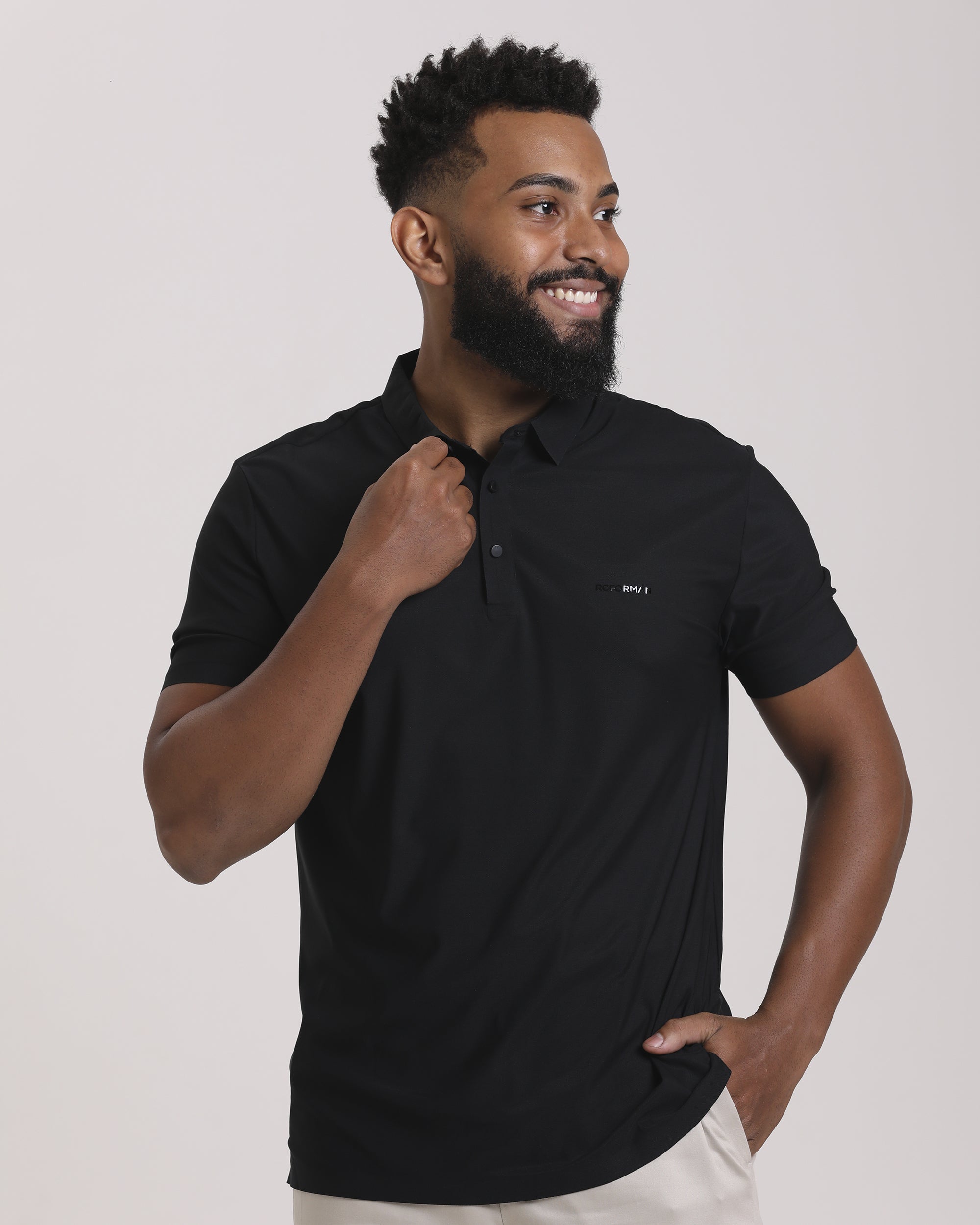 Camisa Polo Tech RC (Botão Aparente)