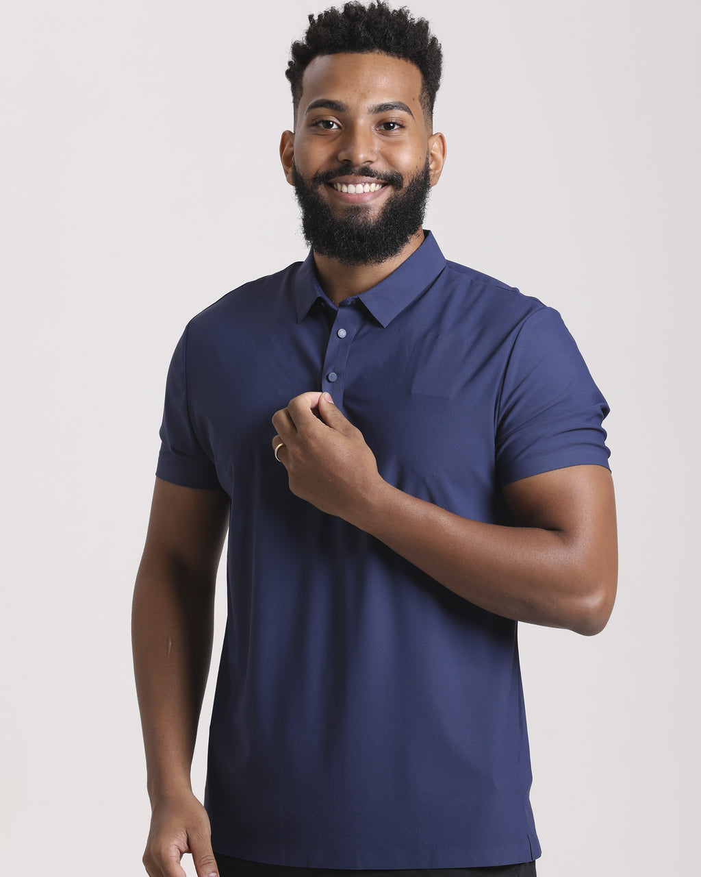 Camisa Polo Tech RC (Botão Aparente)