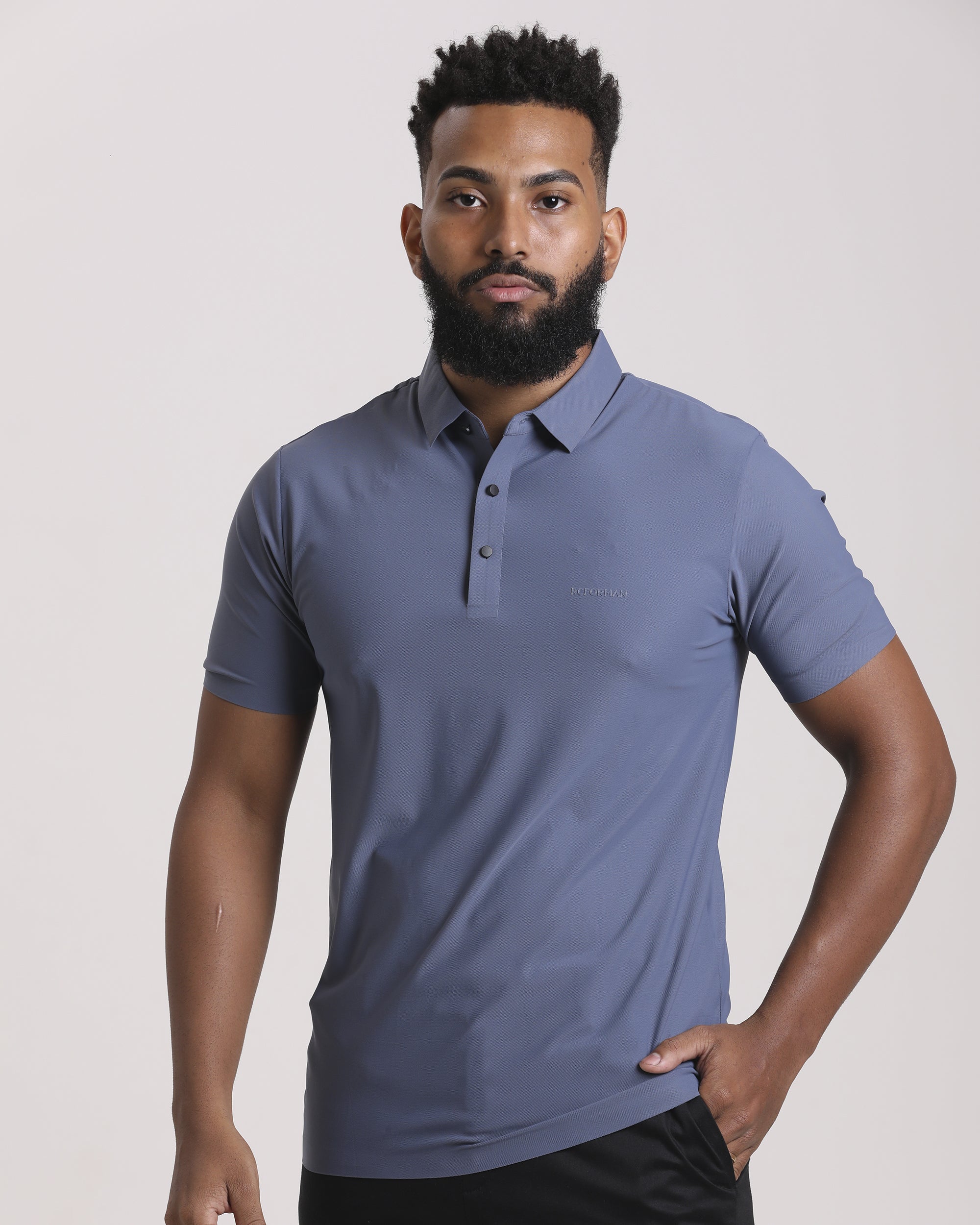 Camisa Polo Tech RC (Botão Aparente)