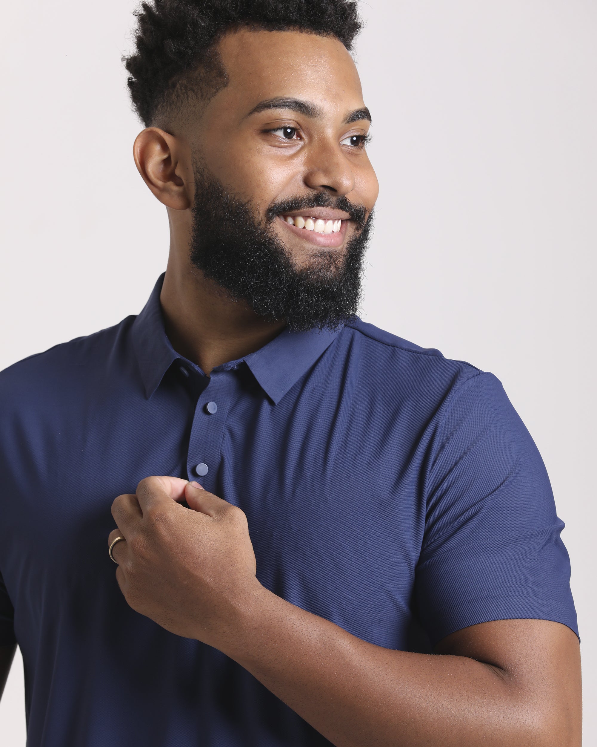 Camisa Polo Tech RC (Botão Aparente)