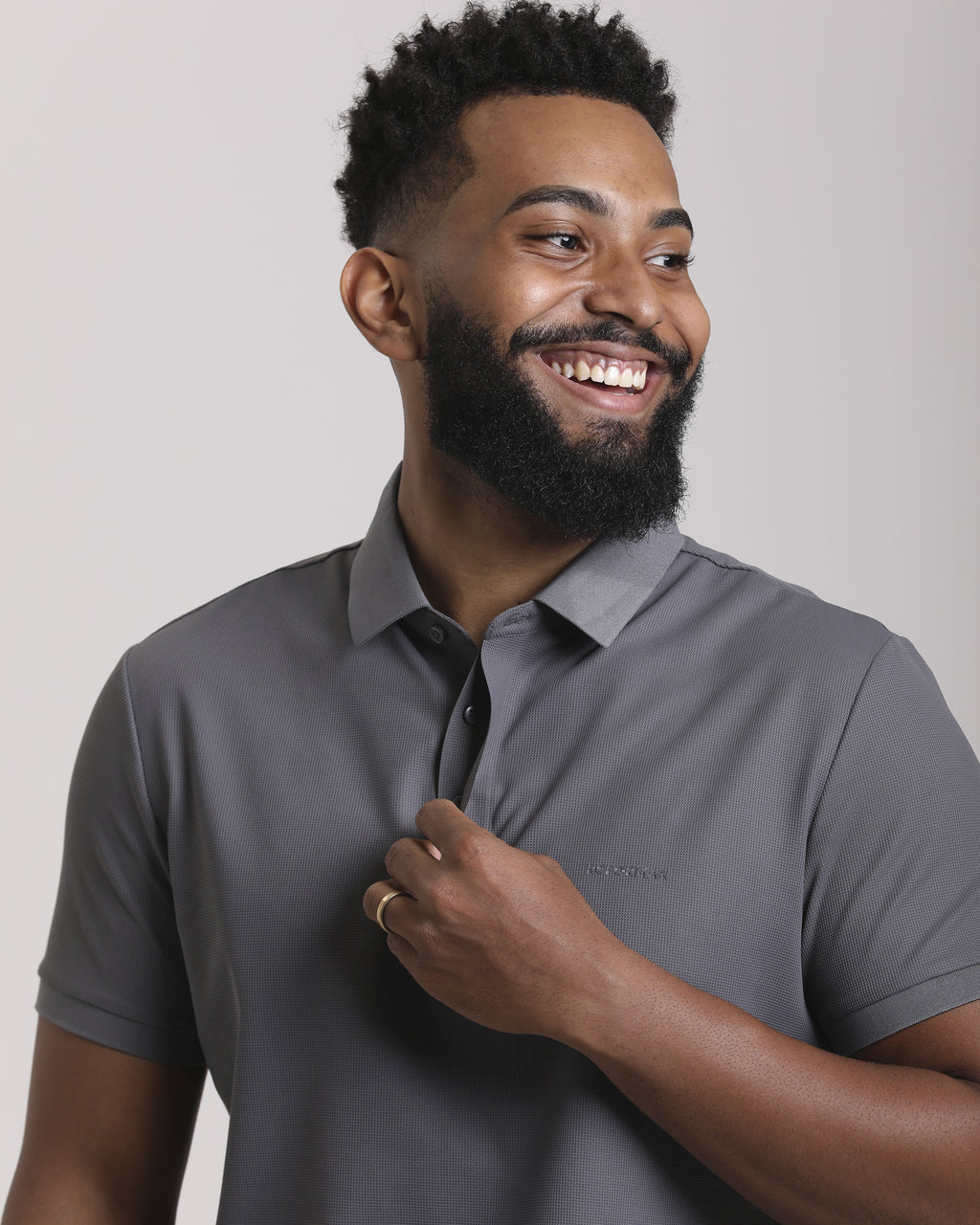 Camisa Polo Tech RC (Botão Embutido)