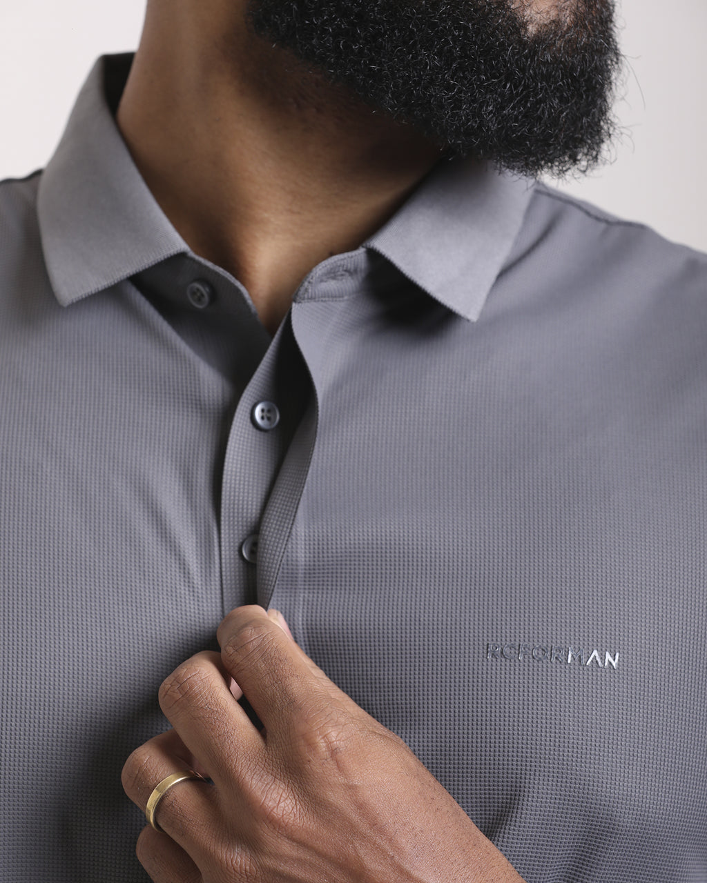 Camisa Polo Tech RC (Botão Embutido)